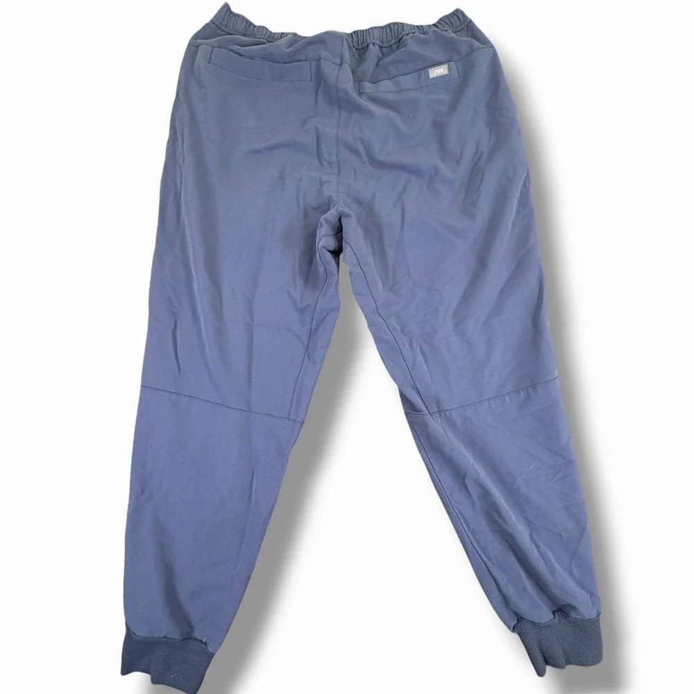 FIGS Mens Jogger Scrub Pants Blue XL Short MXXSW2004S PO 2703